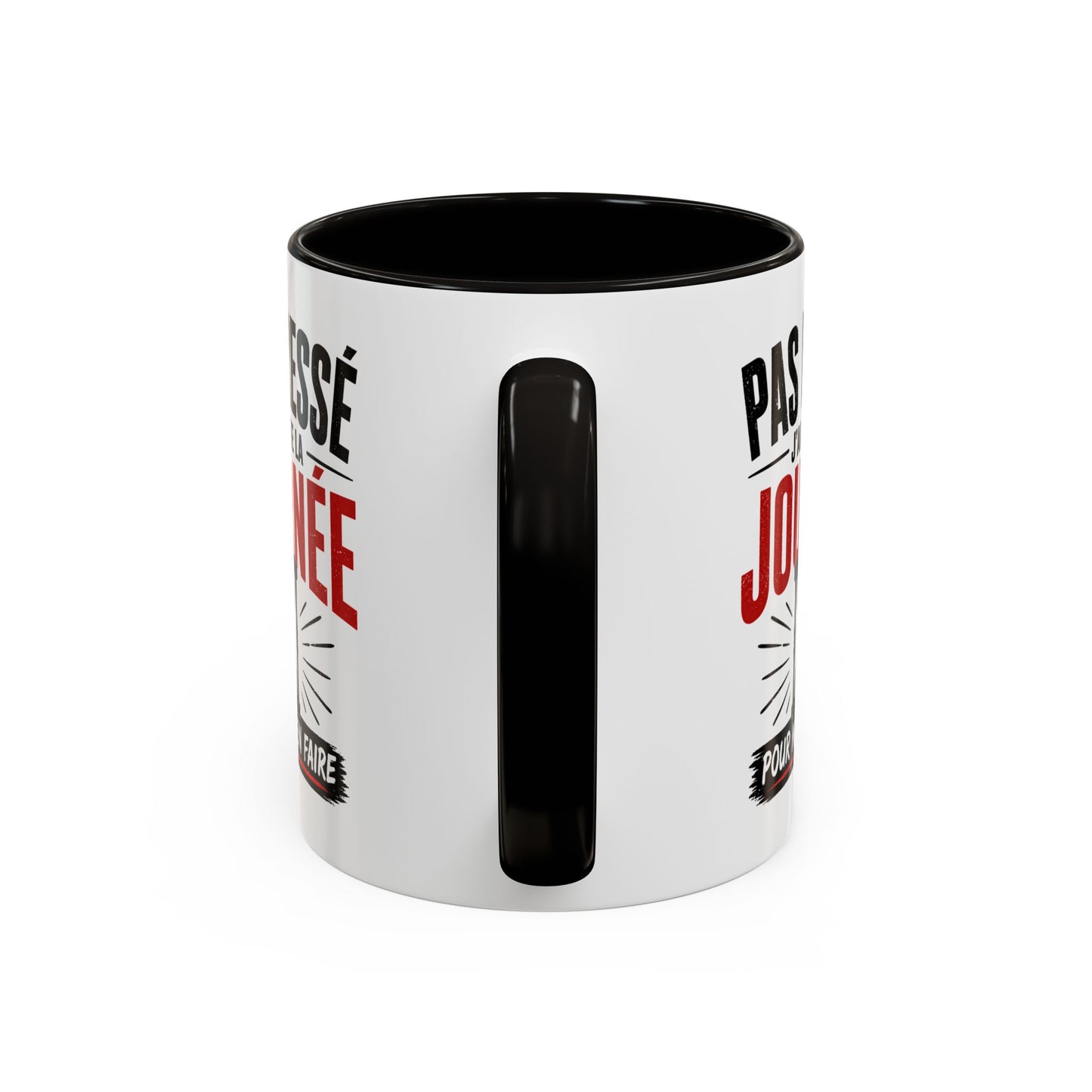 Mug Retraité Humour – Pas Pressé J’ai Toute la Journée – Cadeau Drôle Retraite Homme Femme 325ml
