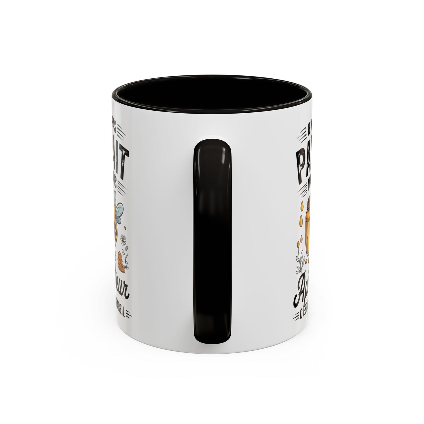 Tasse Je Ne Suis Pas Parfait Mais Je Suis Apiculteur – Mug Humour Abeille et Miel – Cadeau Apiculture Homme Femme 325ml