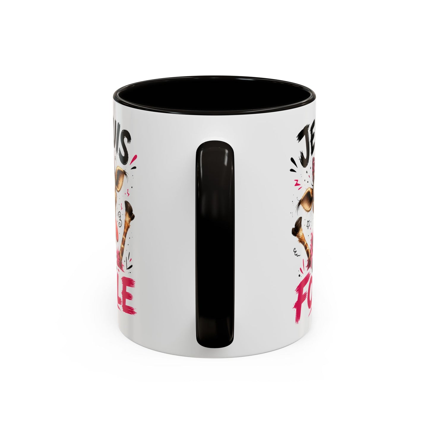 Tasse Je Suis Une Folle – Mug Girafe Folle Humoristique – Cadeau Femme Drôle et Délirant 325ml