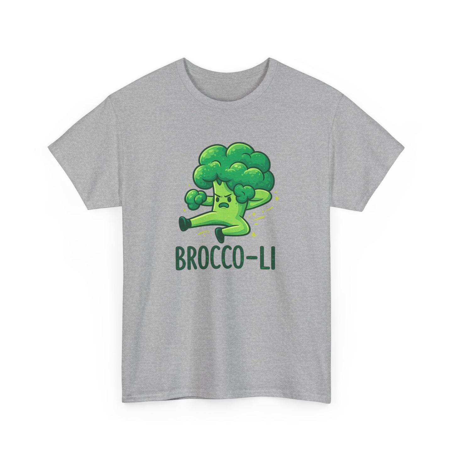 T-Shirt "Brocco-li" – Brocoli Drôle en Colère – Design Humour Aliment Fun et Original