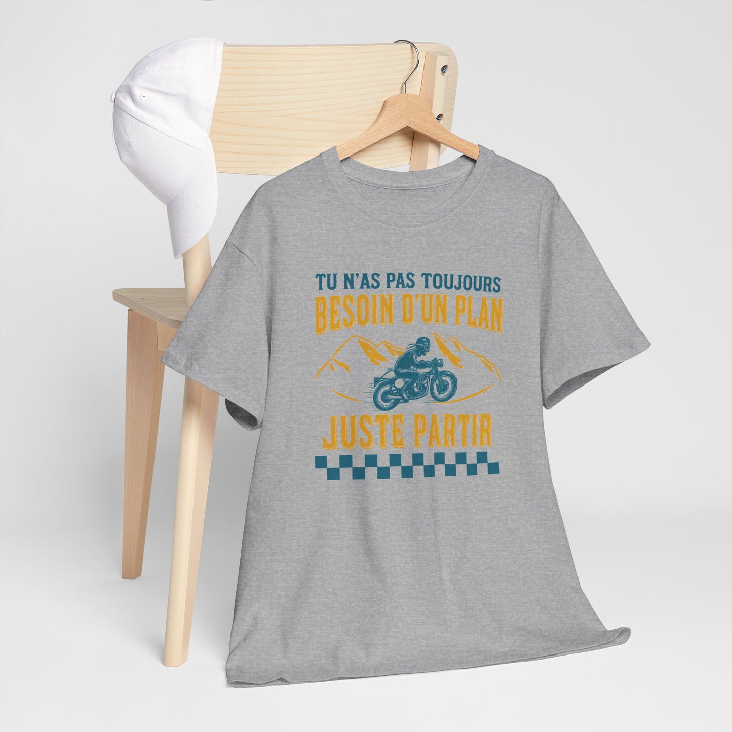 Tee Shirt Homme et Femme Moto Motard Biker Road Trip Liberté Aventure Idée Cadeau