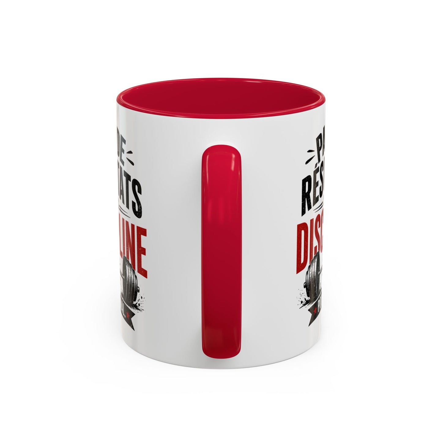 Mug Motivation Fitness – Pas de Résultats sans Discipline – Cadeau Musculation Sport Homme Femme 325ml