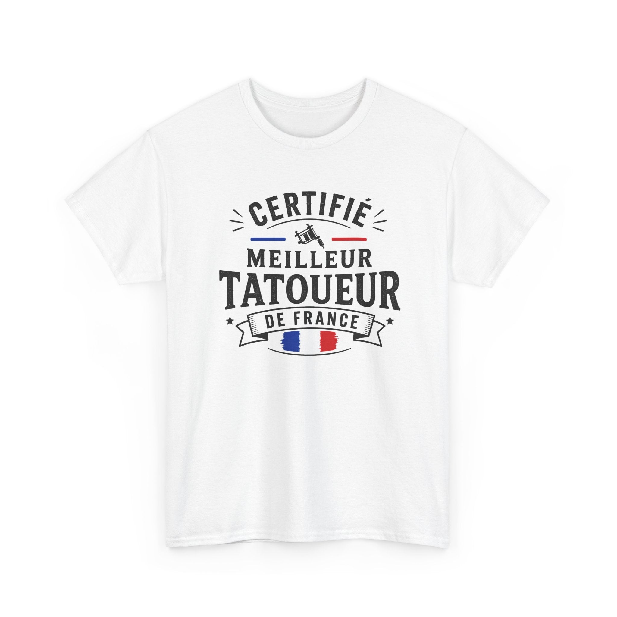Tee Shirt Homme Tatoueur Cadeau Métier Tattoo Artiste Tatouage Professionnel Humour France