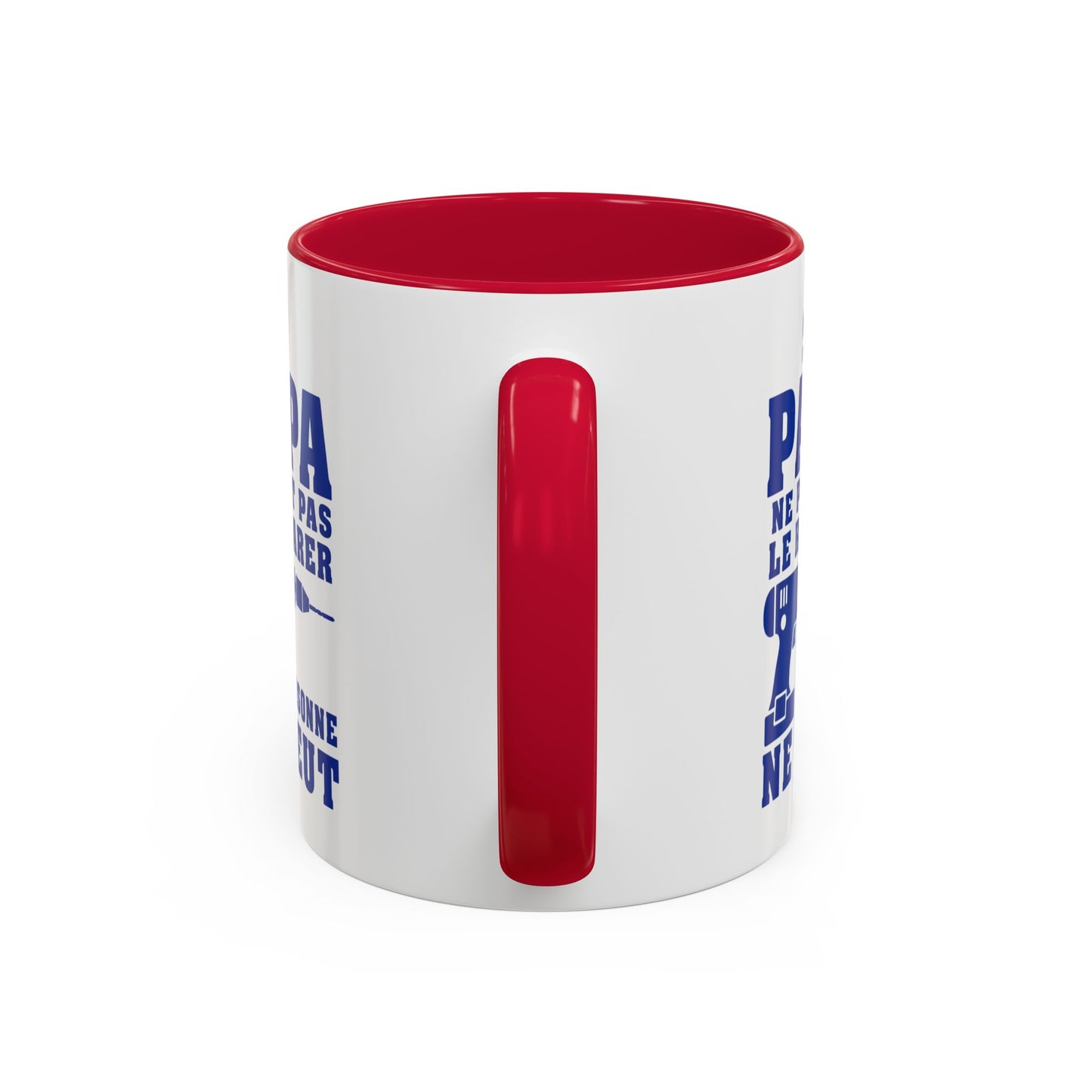 Mug Humour Papa Bricoleur – Si Papa Ne Peut Pas Le Réparer Personne Ne Peut – Tasse Drôle Cadeau Original Céramique 325ml