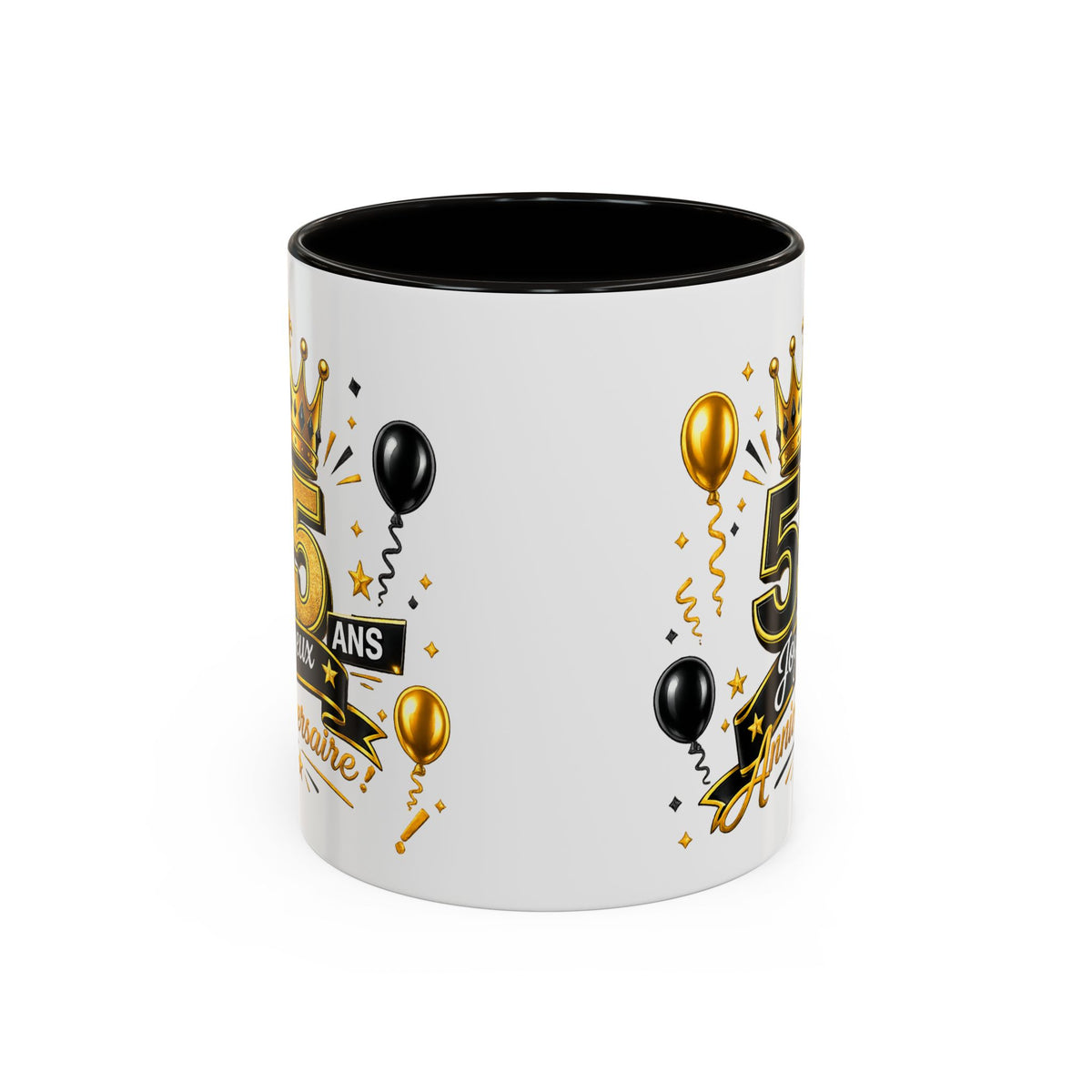 Mug Joyeux 55 Ans – Tasse Anniversaire 55 Ans – Cadeau Original pour Femme Homme – Idée Cadeau 55e Anniversaire