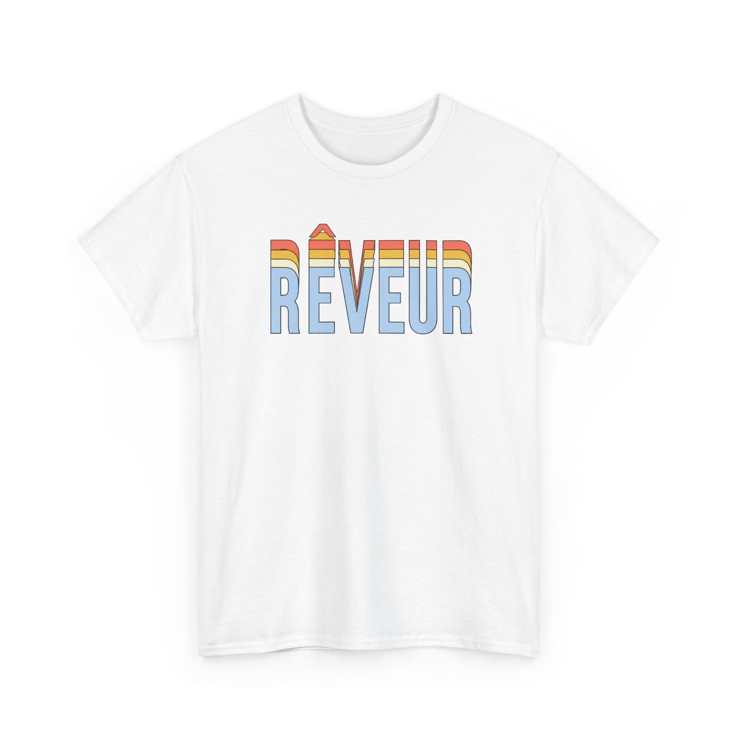 T-Shirt Rêveur Homme et Femme – Créativité Imagination Écriture Art – Cadeau Original Artiste Étudiant Enseignant