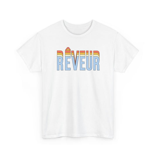 T-Shirt Rêveur Homme et Femme – Créativité Imagination Écriture Art – Cadeau Original Artiste Étudiant Enseignant