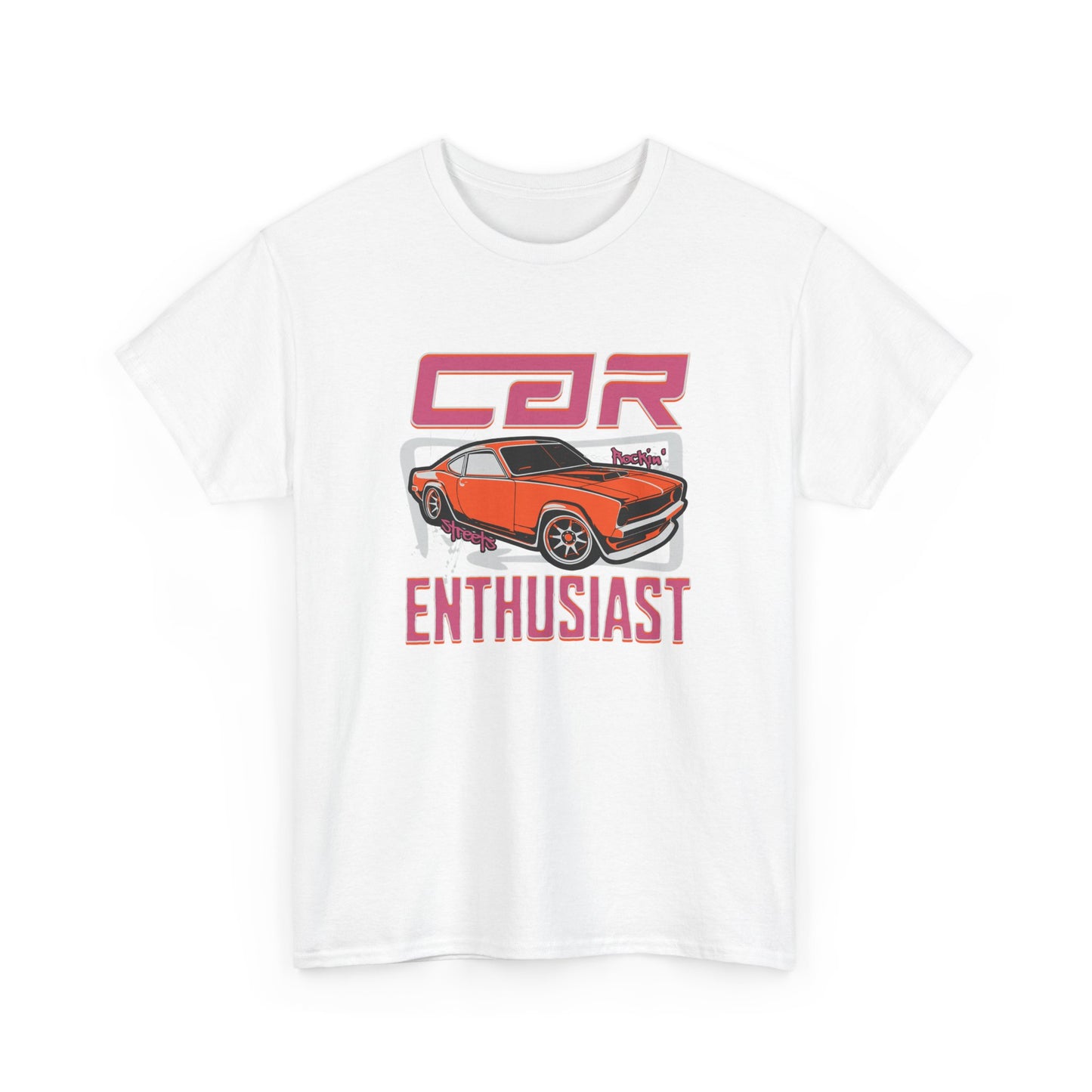 T-Shirt Car Enthusiast Homme Femme – Tee Shirt Voiture Vintage Racing – Design Auto Street Car Lover Noir Blanc Gris Cadeau