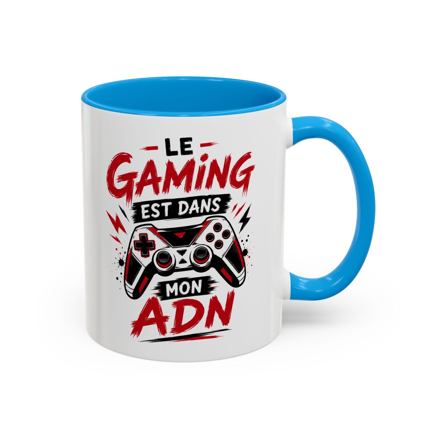 Tasse Gaming Homme et Femme – Mug Gamer Manette Jeu Vidéo Console – Cadeau Original Geek Passionné de Jeux Vidéo 325 ml