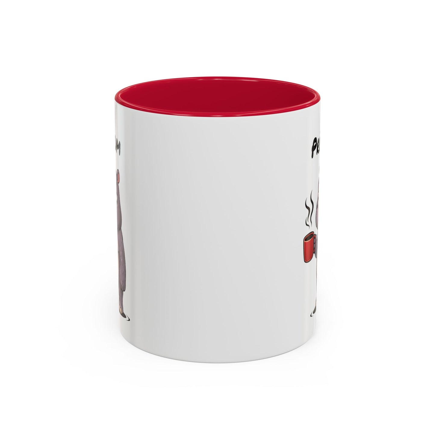 Mug Hippopotame Fatigué Personnalisable 325ml – Tasse Café Humour Animal Drôle Réveil Difficile Travail