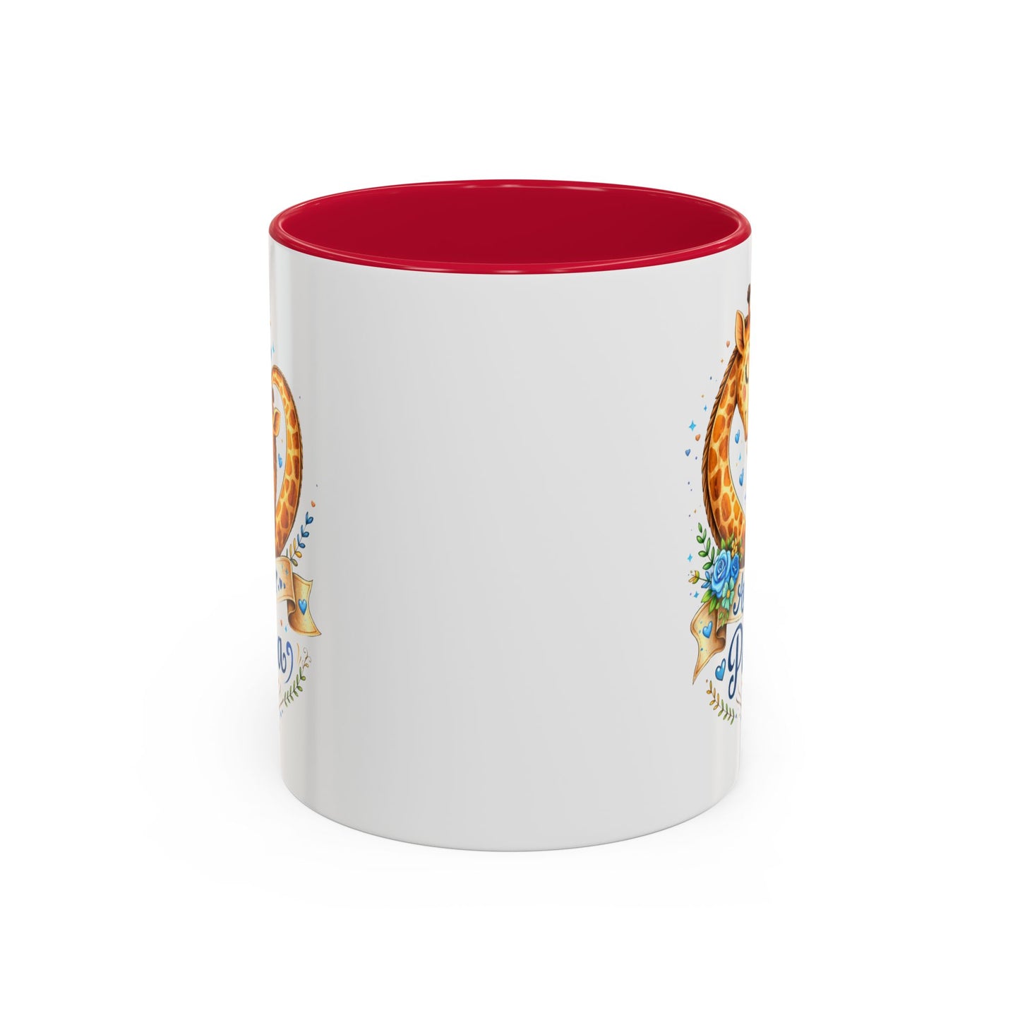 Tasse Amour de Papa Girafes – Mug Père Enfant Mignon – Cadeau Fête des Pères Anniversaire Papa – Céramique 325ml