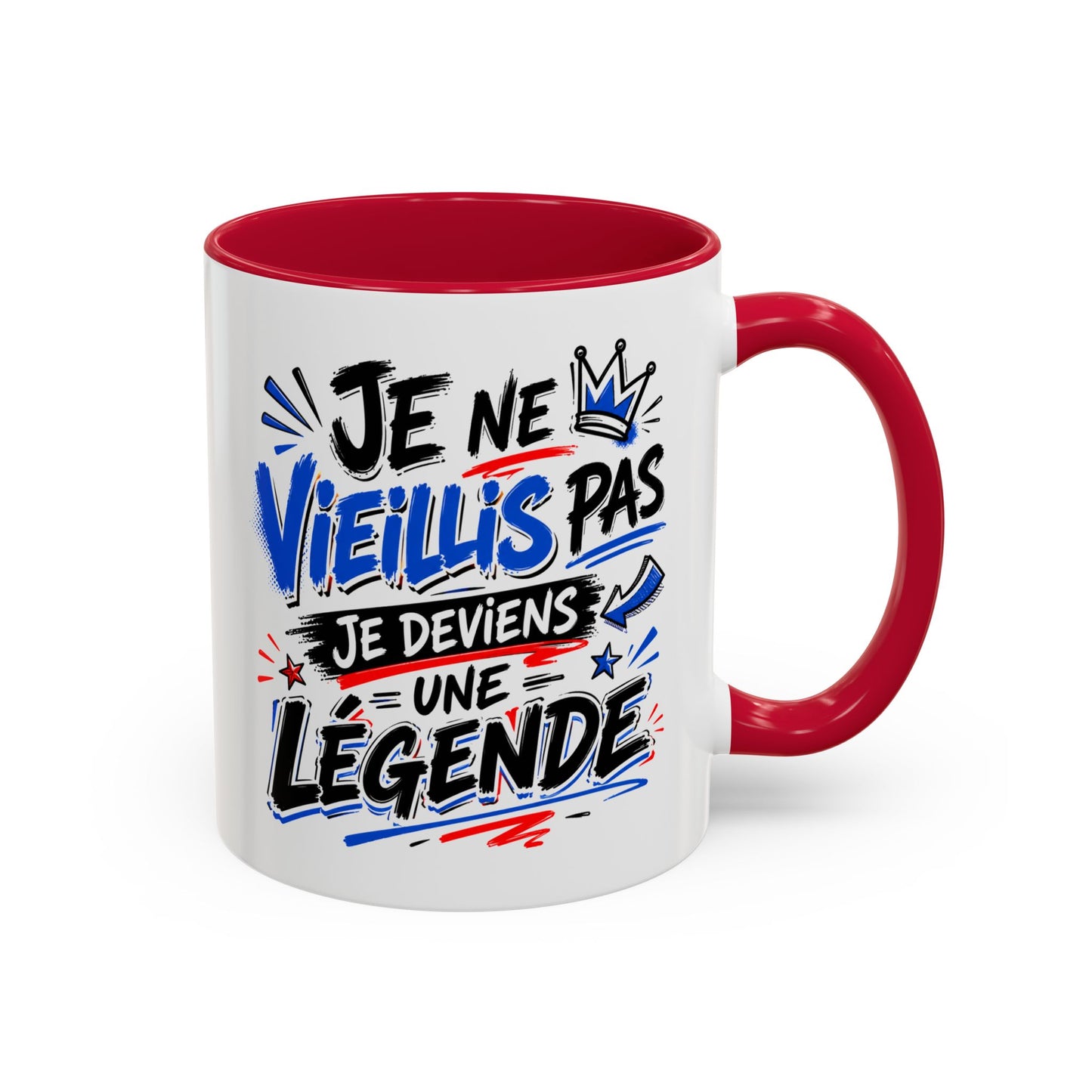 Tasse Je Ne Vieillis Pas Je Deviens Une Légende – Mug Humour Anniversaire – Cadeau Homme Femme 325ml