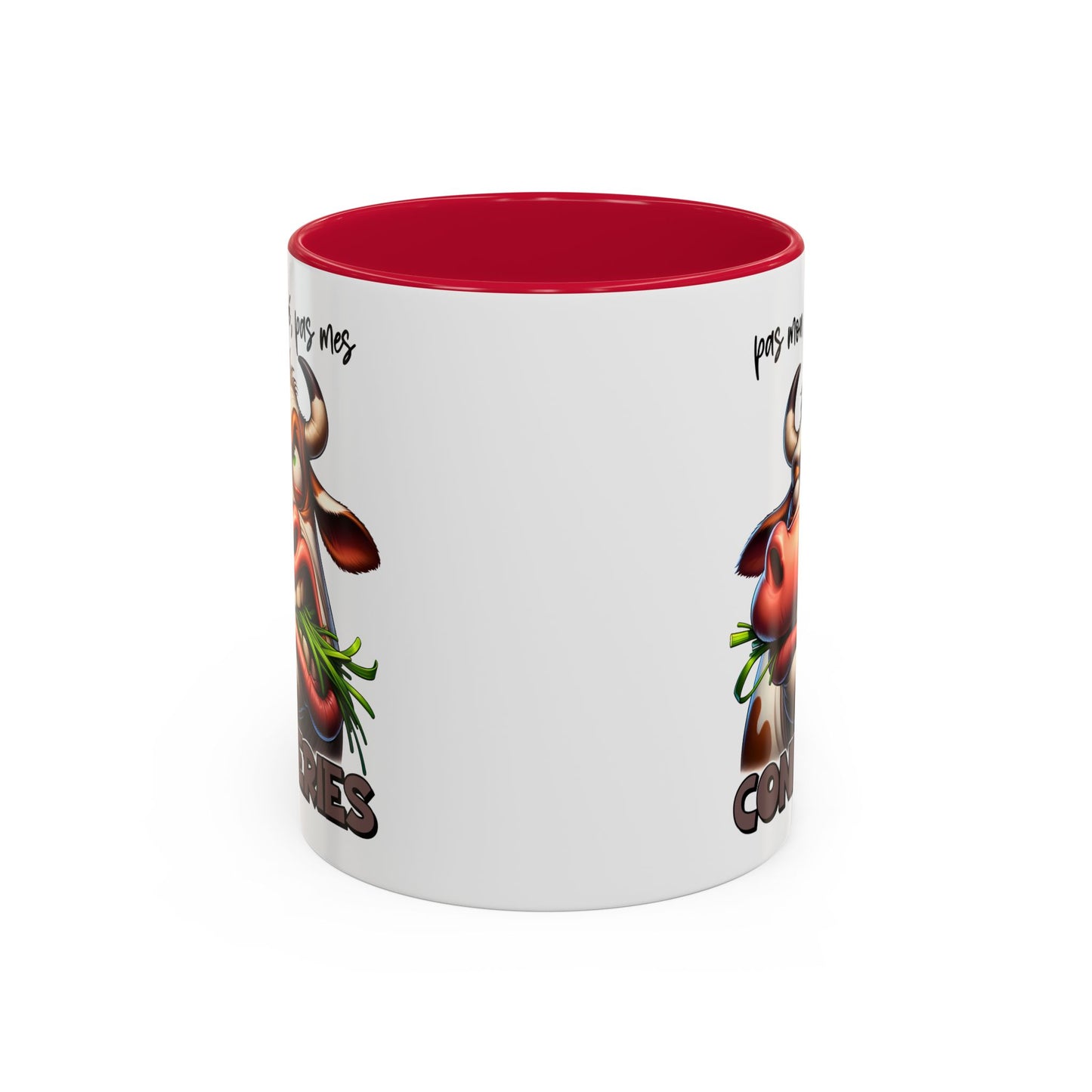 Tasse Pas Mon Pré Pas Mes Conneries – Mug Humour Vache Drôle Sarcastique 325ml