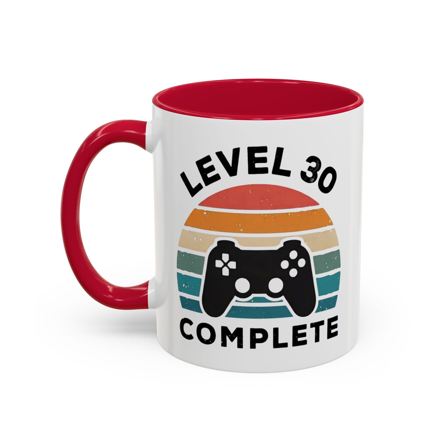 Tasse Level 30 Complète – Mug Gamer 30 Ans Homme Femme – Cadeau Anniversaire 30 Ans Gaming Console 325 ml