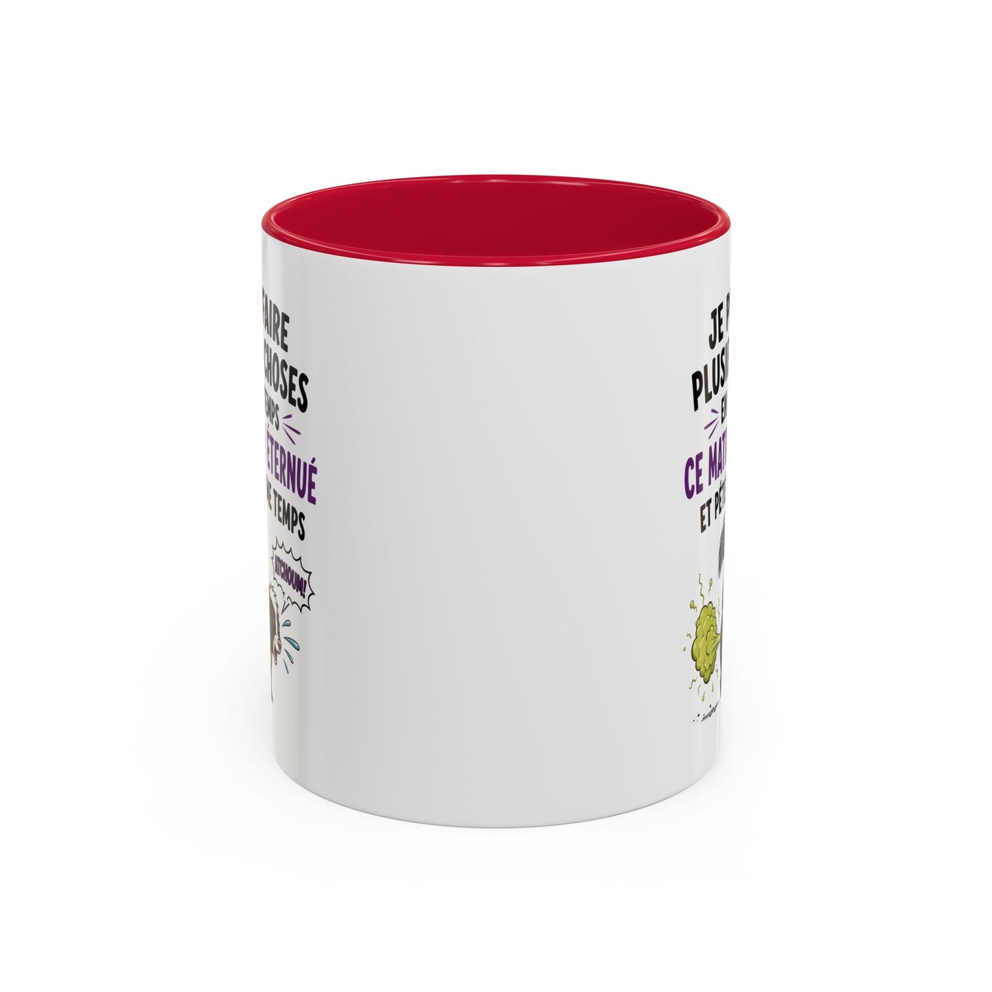 Tasse Humour Homme et Femme – Mug Drôle Pet et Prout avec Putois – Cadeau Original Rigolo pour Ami Collègue Anniversaire 325 ml