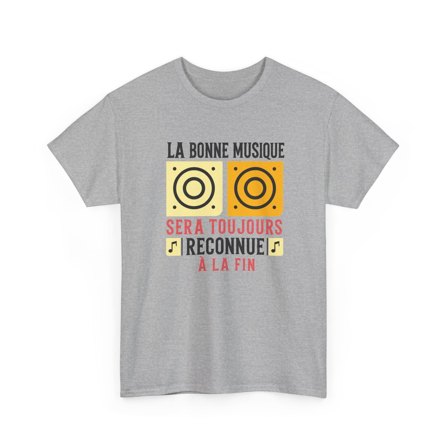 Tee Shirt Homme et Femme Musique Mélomane Passion Musicale Enceinte Son Vintage Idée Cadeau