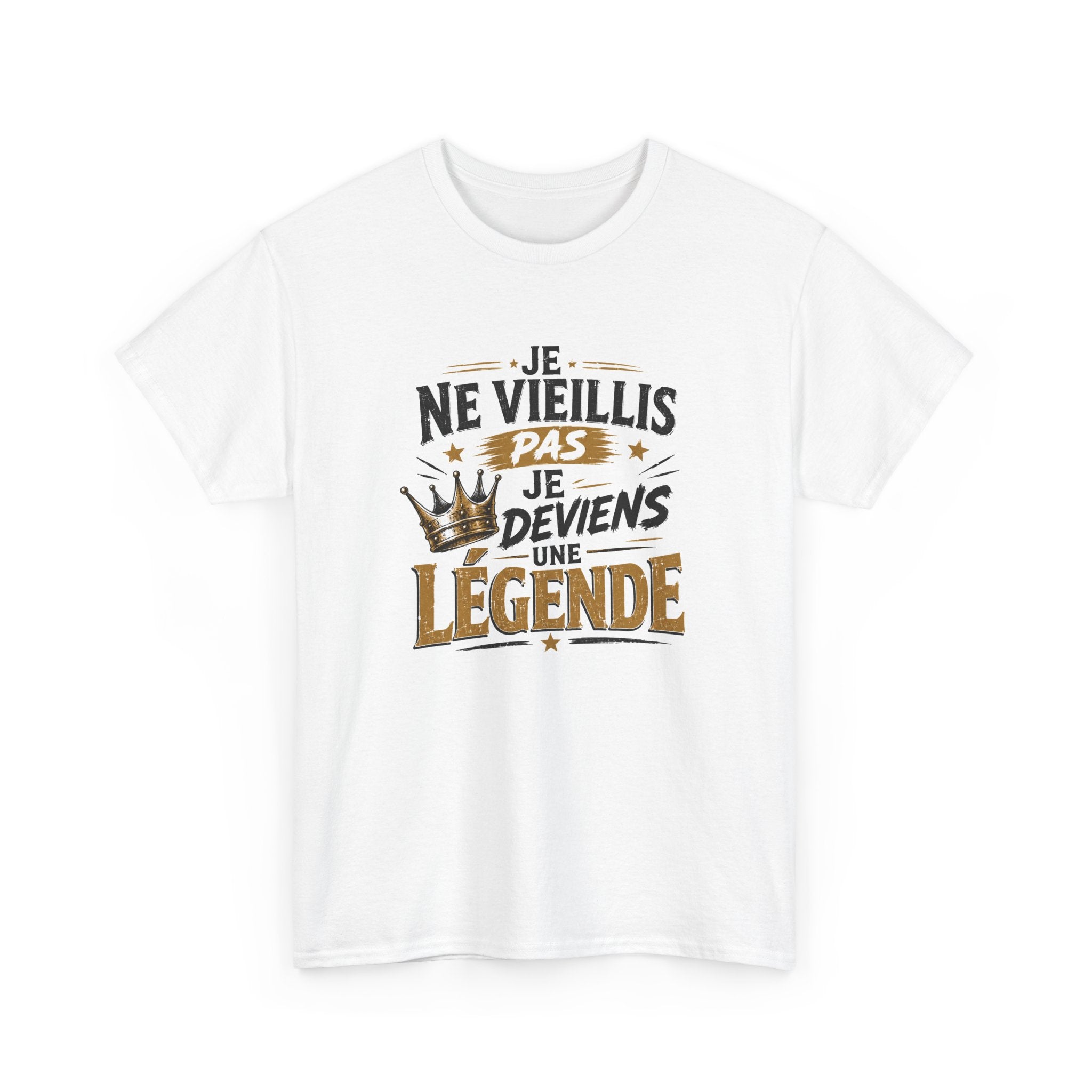 Tee Shirt Homme Légende Humour Couronne Confiance Roi Idée Cadeau Anniversaire Homme Original