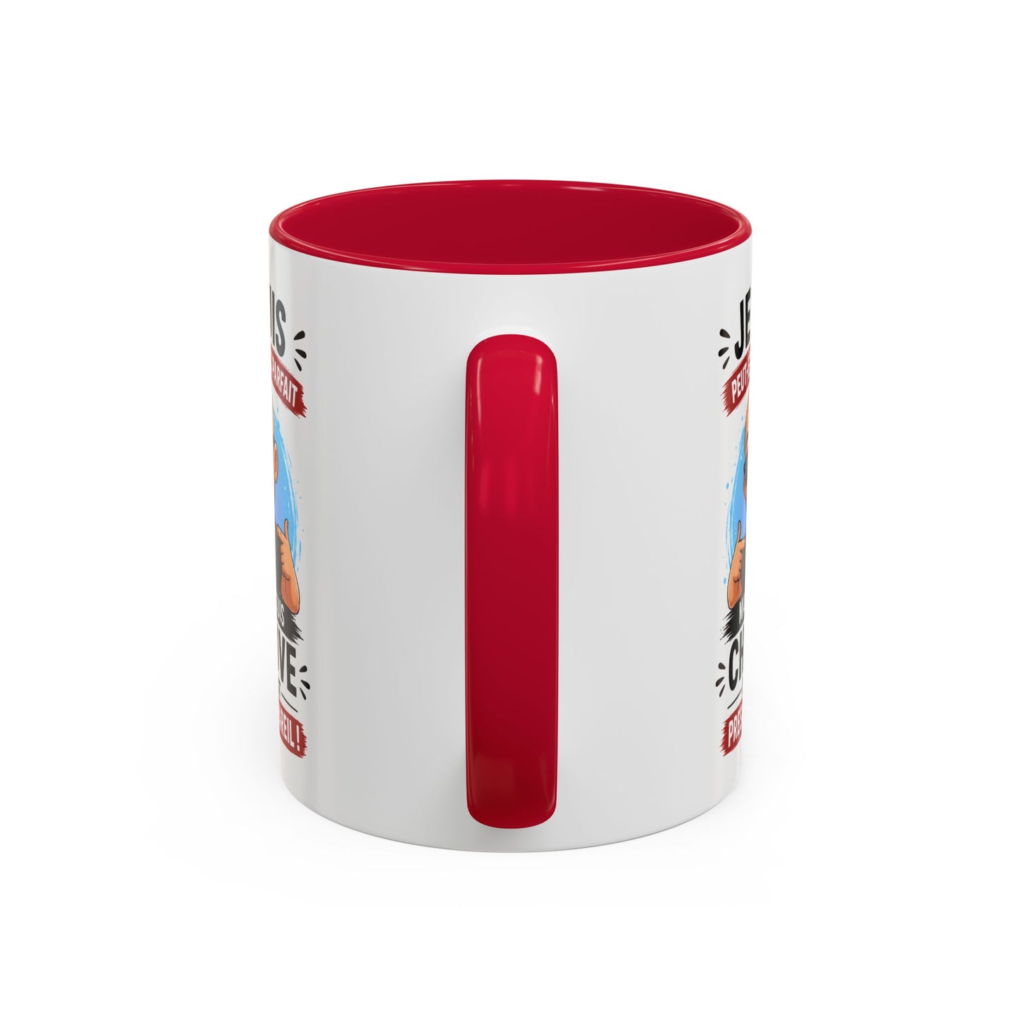 Tasse Je Suis Peut-Être Pas Parfait Mais Je Suis Chauve – Mug Humour Homme Chauve – Cadeau Homme 325ml