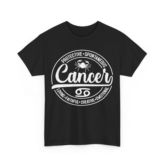 Tee shirt Unisex Signe du Zodiaque Cancer pour homme et femme