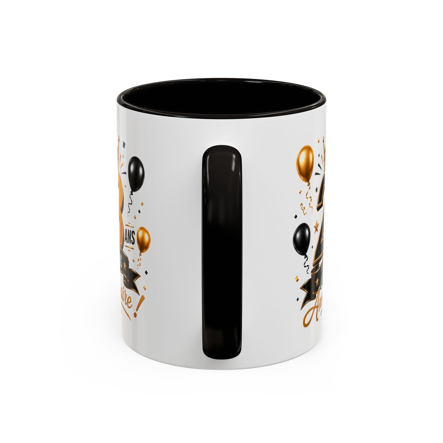 Mug Joyeux 28 Ans – Tasse Anniversaire 28 Ans – Cadeau Original pour Femme Homme – Idée Cadeau 28e Anniversaire Noir Bleu Rouge