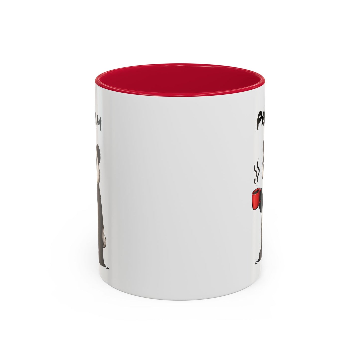 Tasse Panda Fatigué avec Café – Mug Animal Mignon et Relax – Illustration Cartoon 325ml