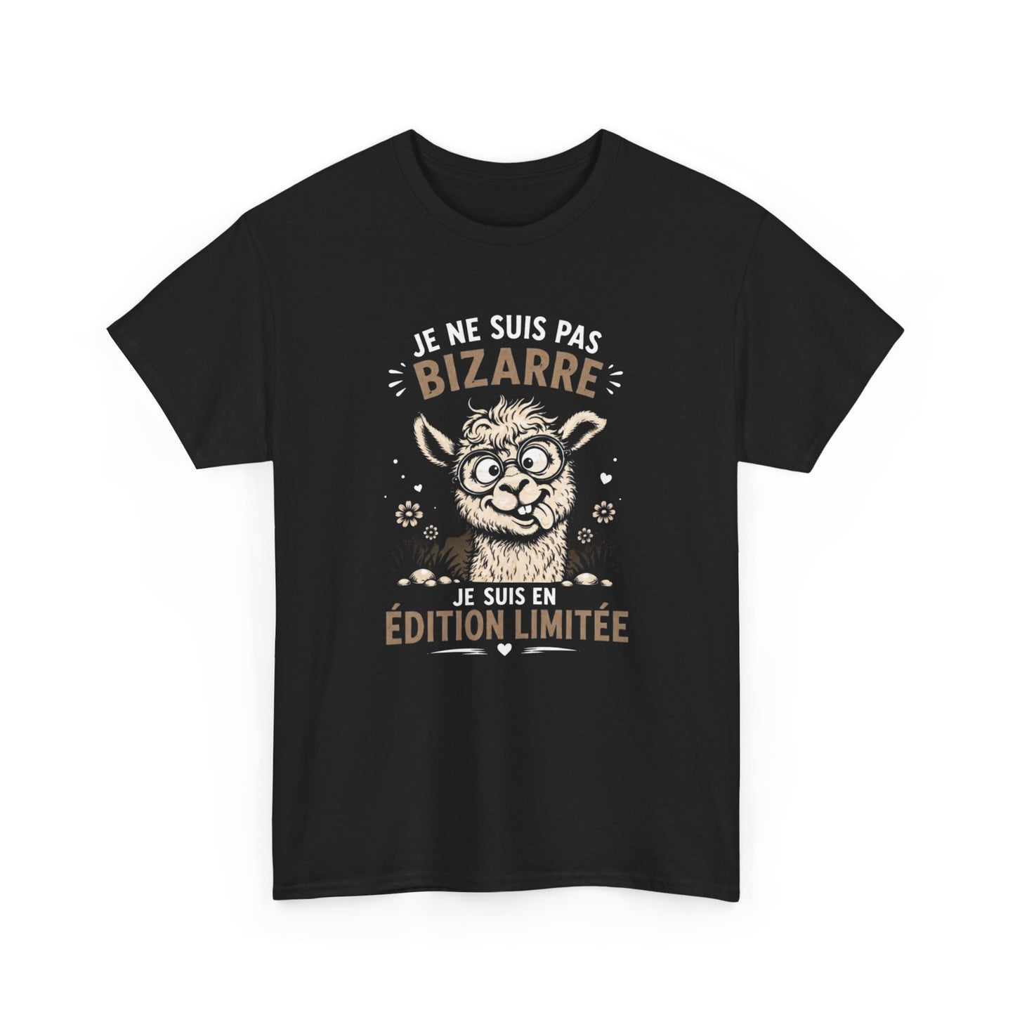 Tee-Shirt Humour Homme et Femme – Lama Drôle Original – Cadeau Amusant Anniversaire pour Amateur d’Animaux