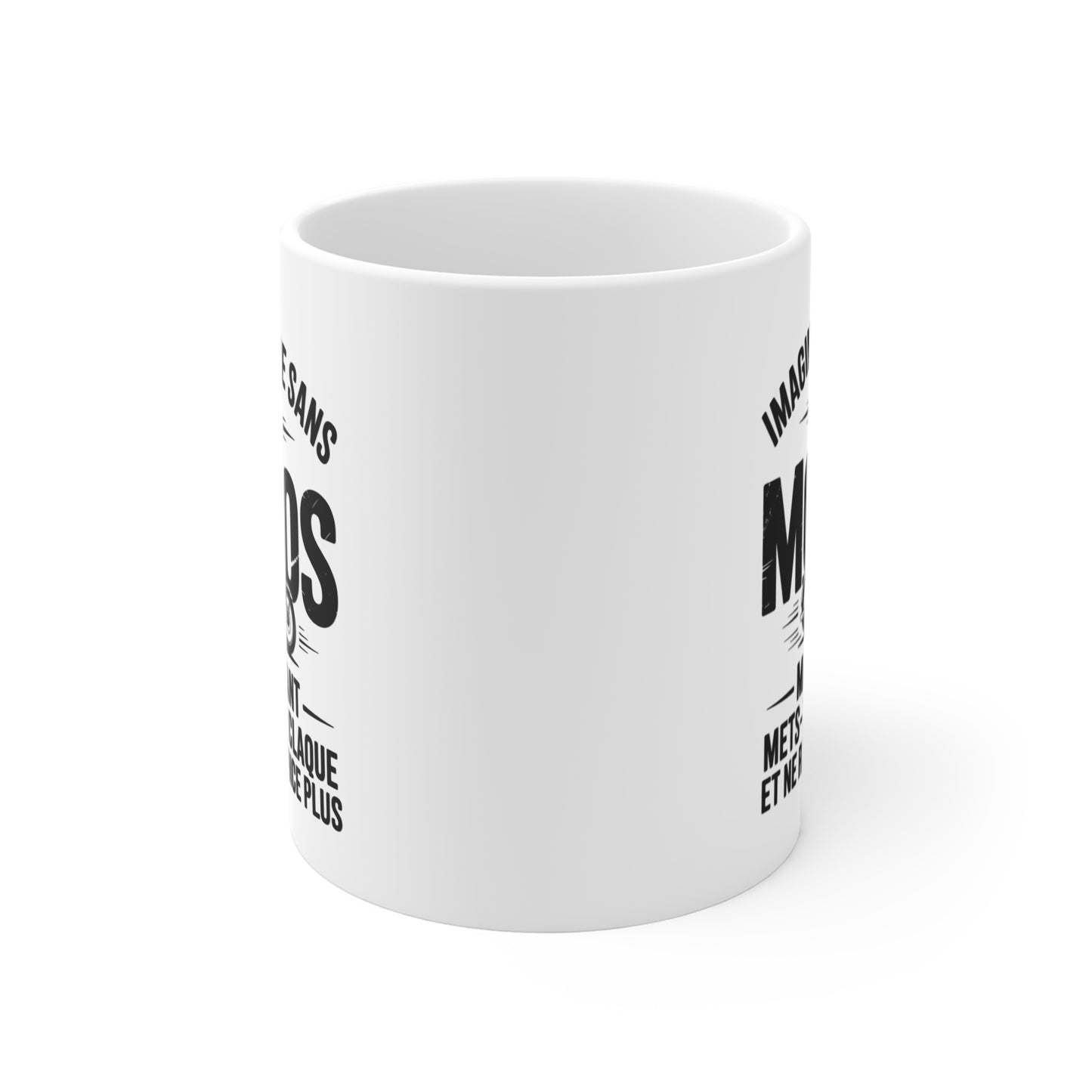 Tasse Moto Vintage – Les Années Les Motos – Mug Humour Motard – Cadeau Biker Homme 325ml