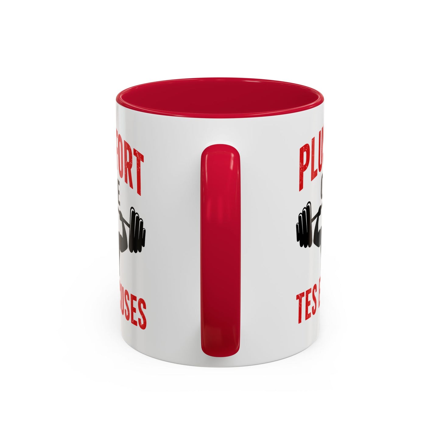 Mug Musculation Fitness – Tasse Sportive Bodybuilding – Cadeau Original Homme et Femme, Motivation Entraînement Noir Bleu Rouge