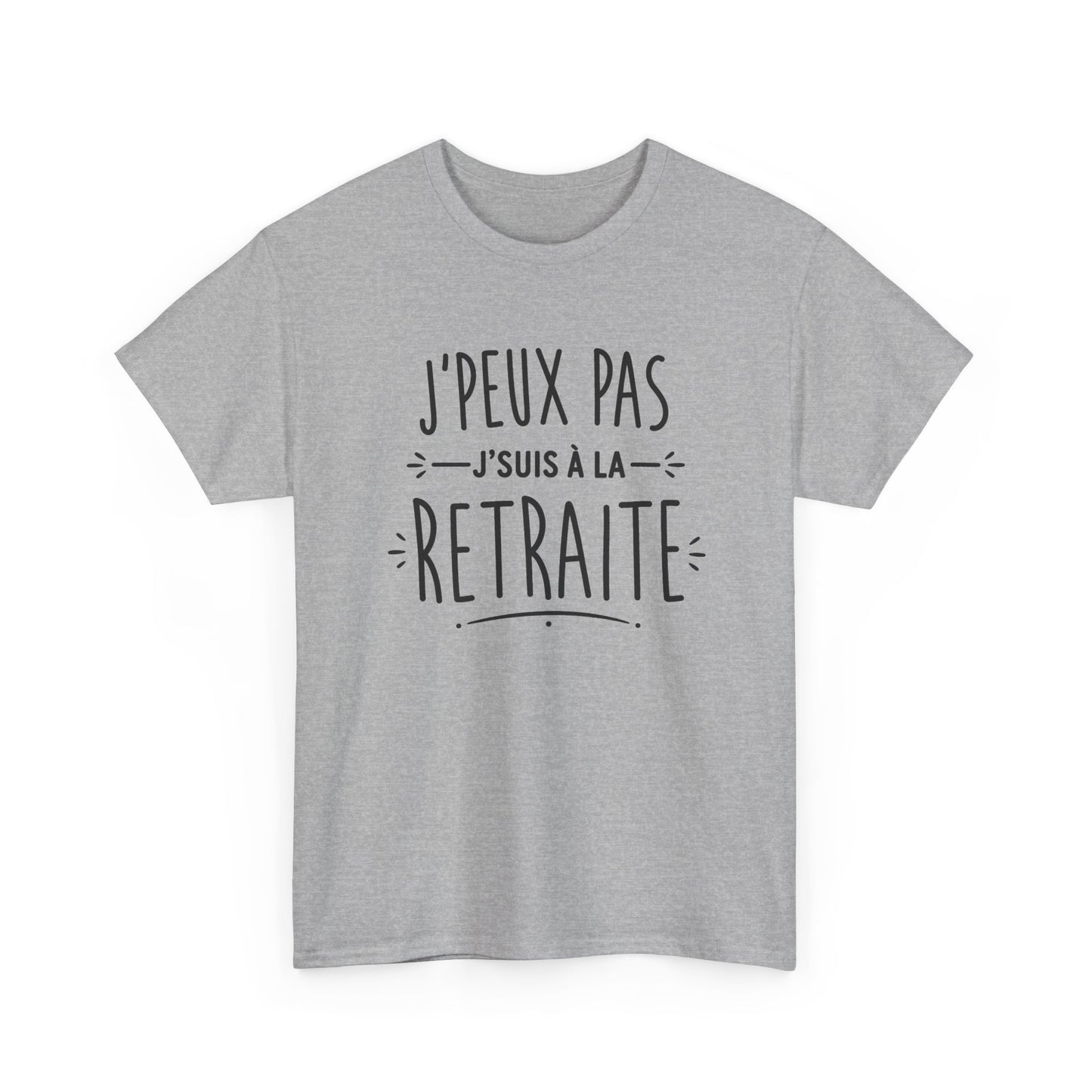 Tee Shirt Homme et Femme Retraite Retraité Humour Départ Collègue Travail Idée Cadeau Originale