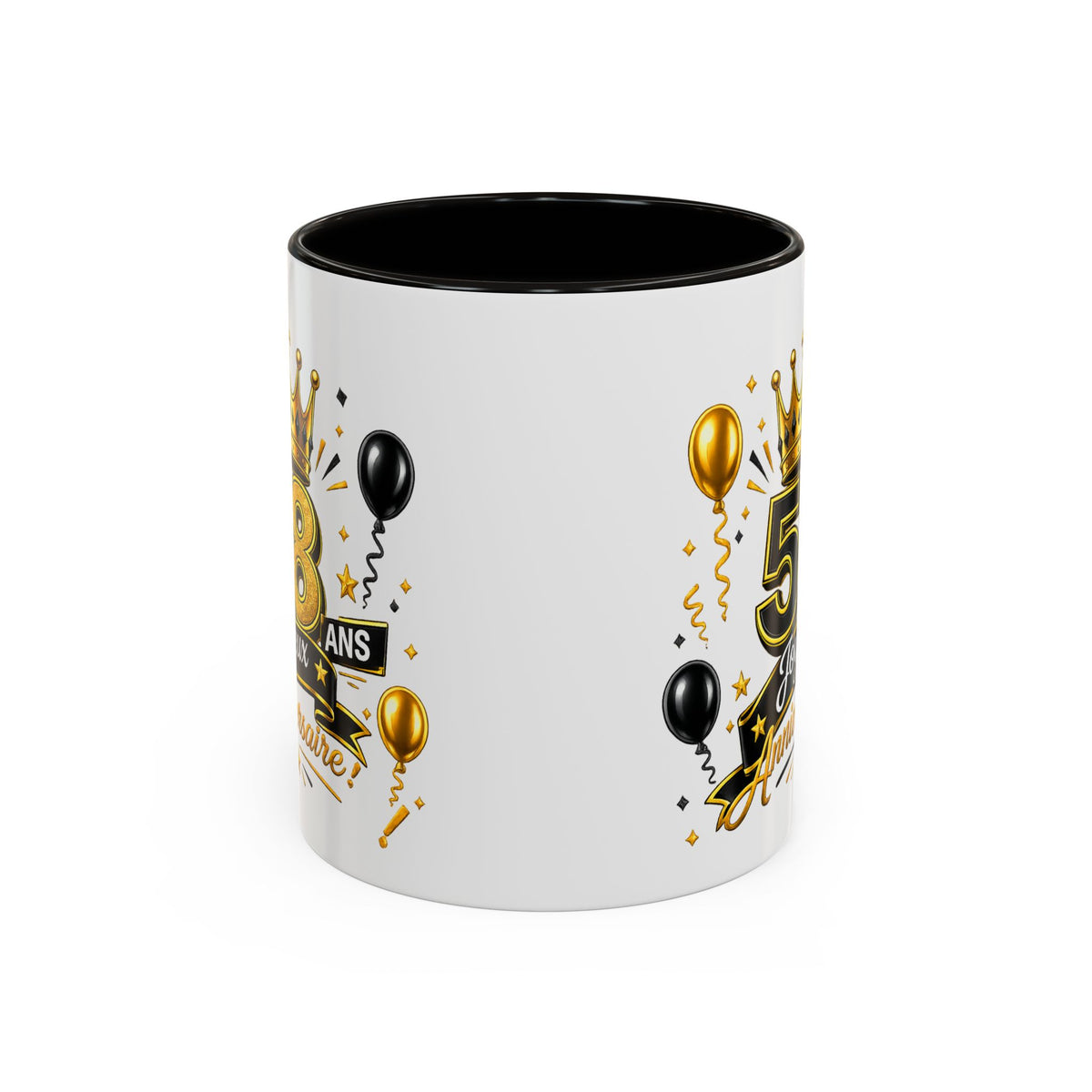Mug Joyeux 58 Ans – Tasse Anniversaire 58 Ans – Cadeau Original pour Femme Homme – Idée Cadeau 58e Anniversaire