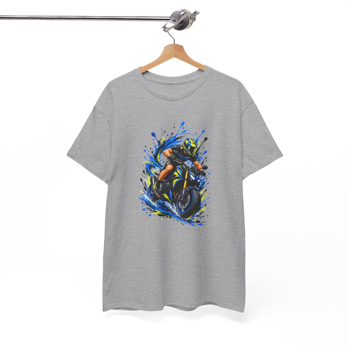 Tee Shirt Moto Homme – Motard Passionné de Vitesse – T-Shirt Sport Moto Cadeau Original Homme