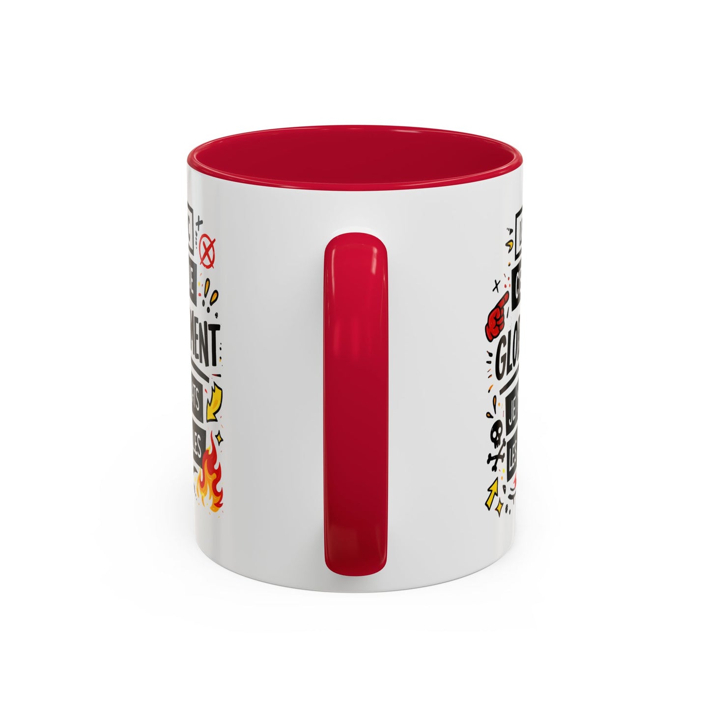 Mug Citation Humour Provocateur – Tasse Phrase Drôle Décalée – Cadeau Original Fun – Céramique 325ml Noir Bleu Rouge