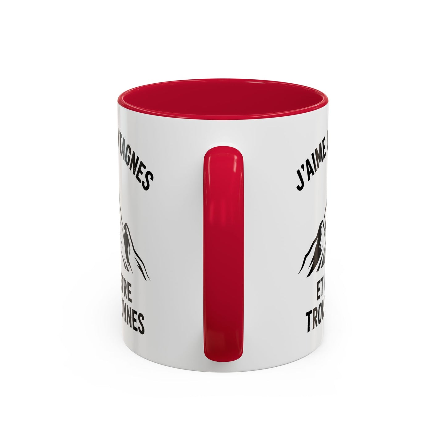 Tasse Montagne Homme et Femme – Mug Humour Randonnée Nature Alpinisme – Cadeau Original Randonneur Campeur Amoureux des Sommets – 325 ml