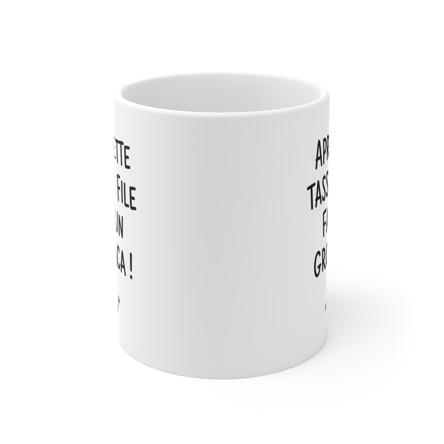 Tasse Après Cette Tasse Je File Faire Un Gros Caca – Mug Humour Café – Cadeau Drôle Homme Femme 325ml