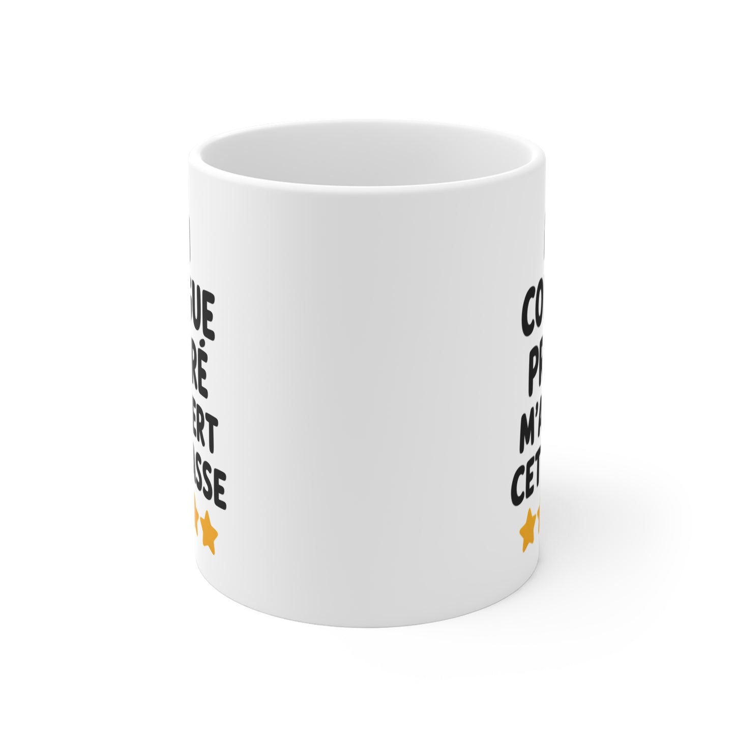 Tasse Céramique 325ml “Mon Collègue Préféré” – Mug Cadeau Humour Bureau Collègues – Micro-Ondes & Lave-Vaisselle