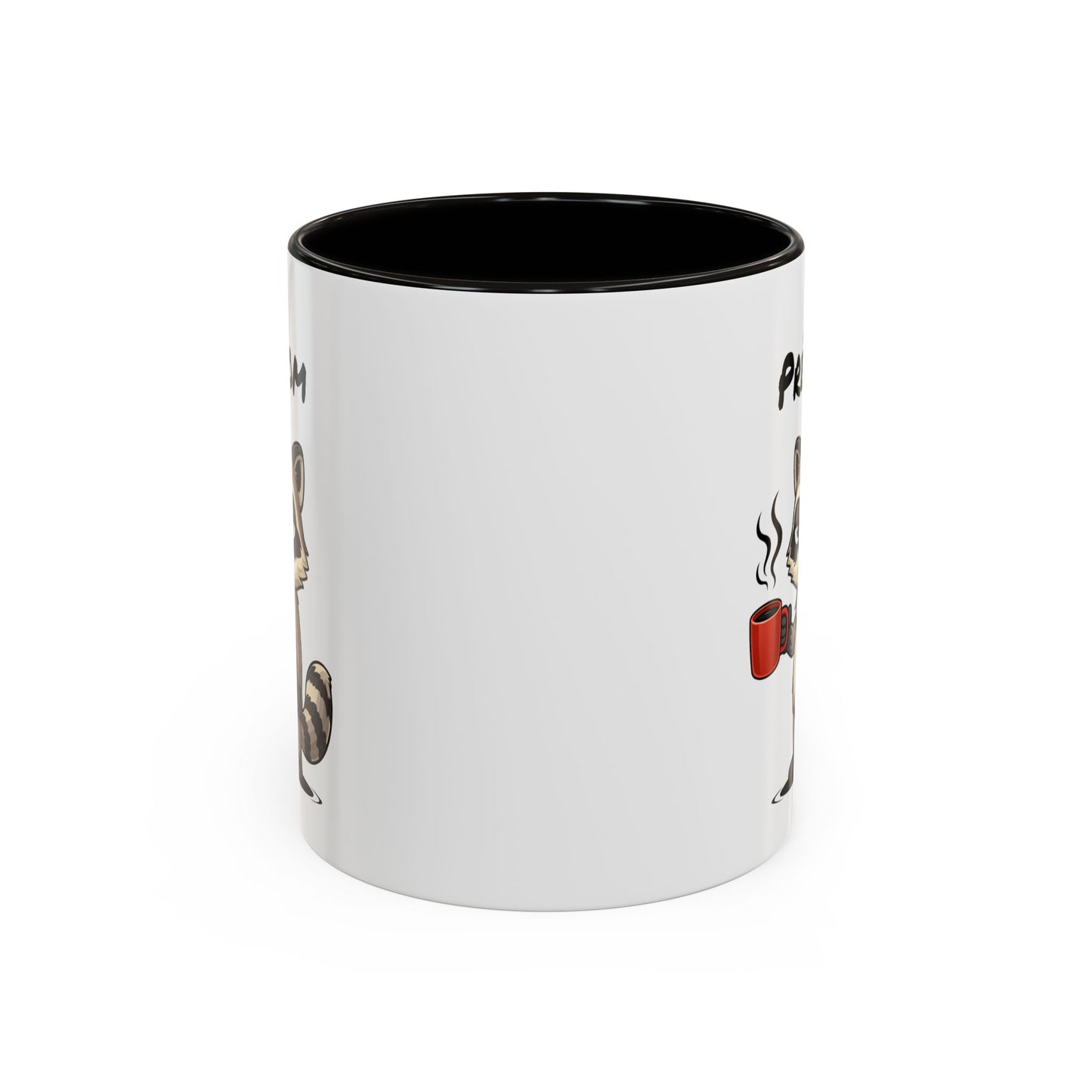 Mug Raton Laveur Fatigué Personnalisable 325ml – Tasse Café Humour Animal Mignon Drôle Réveil Difficile