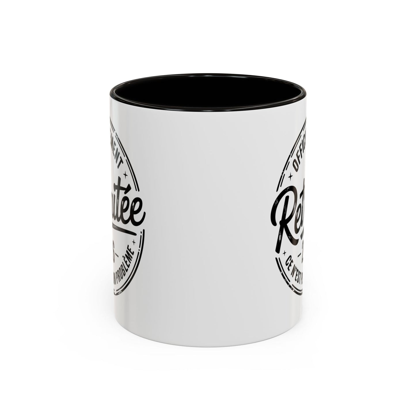 Mug Retraite 2026 Femme – Tasse Officiellement Retraitée Vintage – Cadeau Départ Collègue Femme