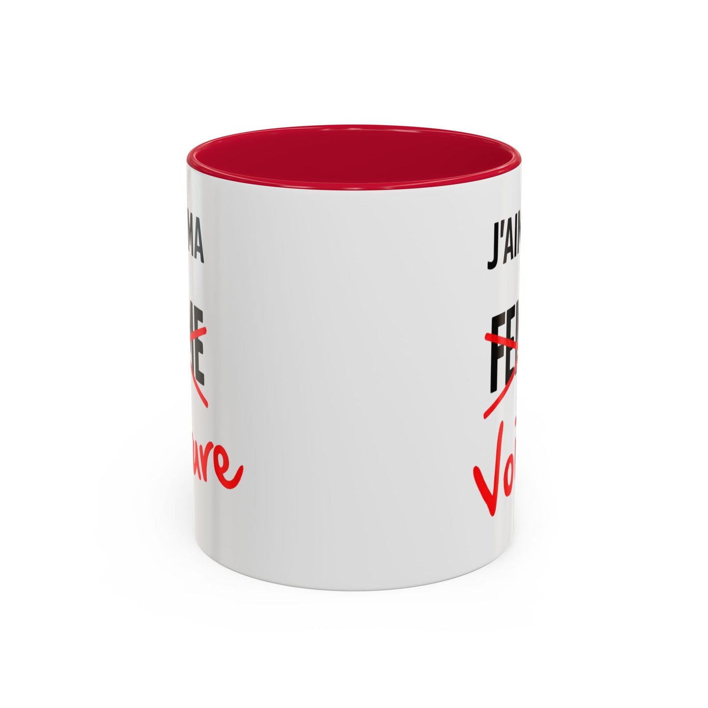 Tasse J’aime ma Voiture 325ml – Mug Céramique Humour Auto Passion Automobile Cadeau Original