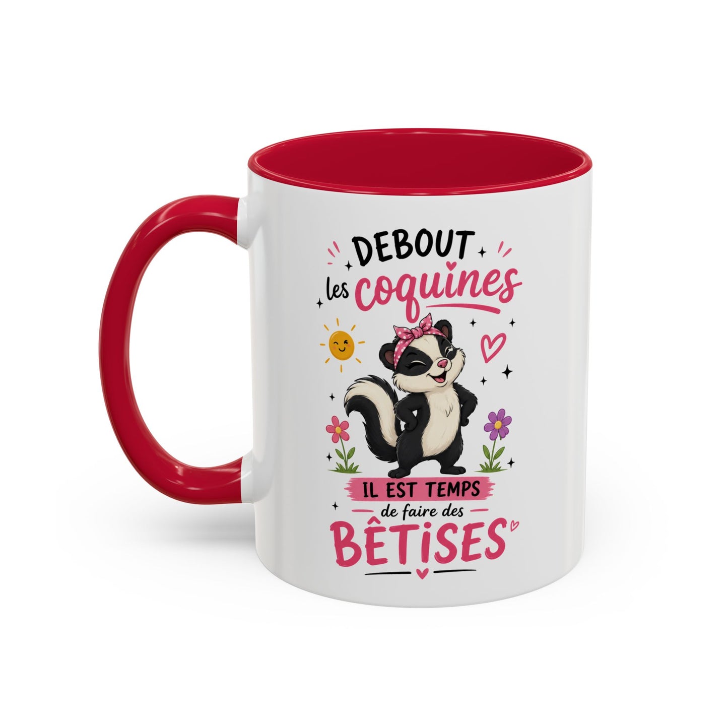 Tasse Humour Femme – Mug Drôle Coquine et Bêtises – Cadeau Original pour Femme Amie Collègue Anniversaire 325 ml