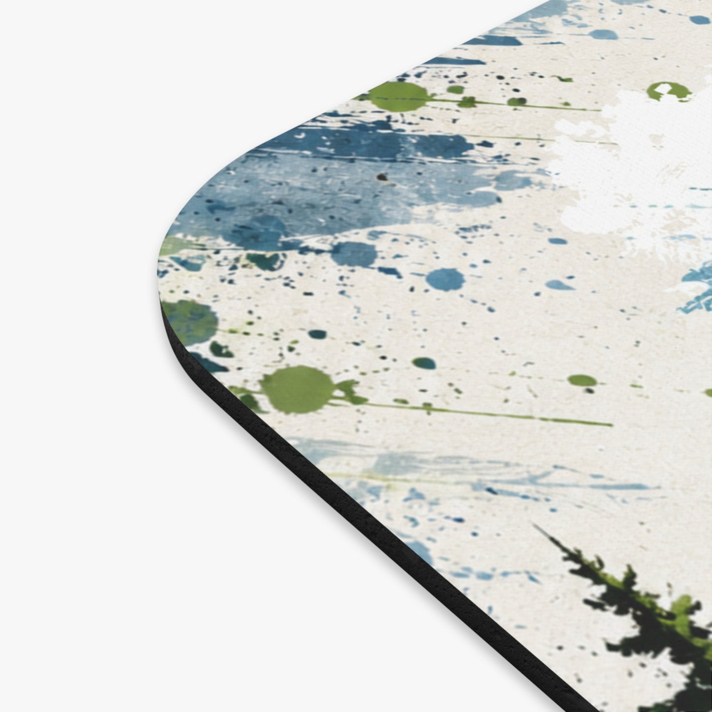 Tapis de Souris 22x18cm Canard Colvert Nature Sauvage Chasse Étang Oiseau Aquatique Illustration Bureau Gaming Décoration
