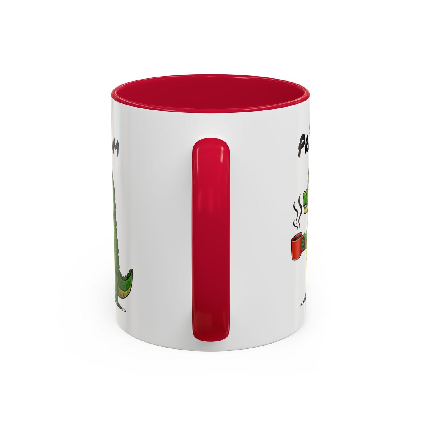 Mug Crocodile Personnalisable 325ml – Tasse Café Humour Animal Drôle Matin Difficile Cadeau