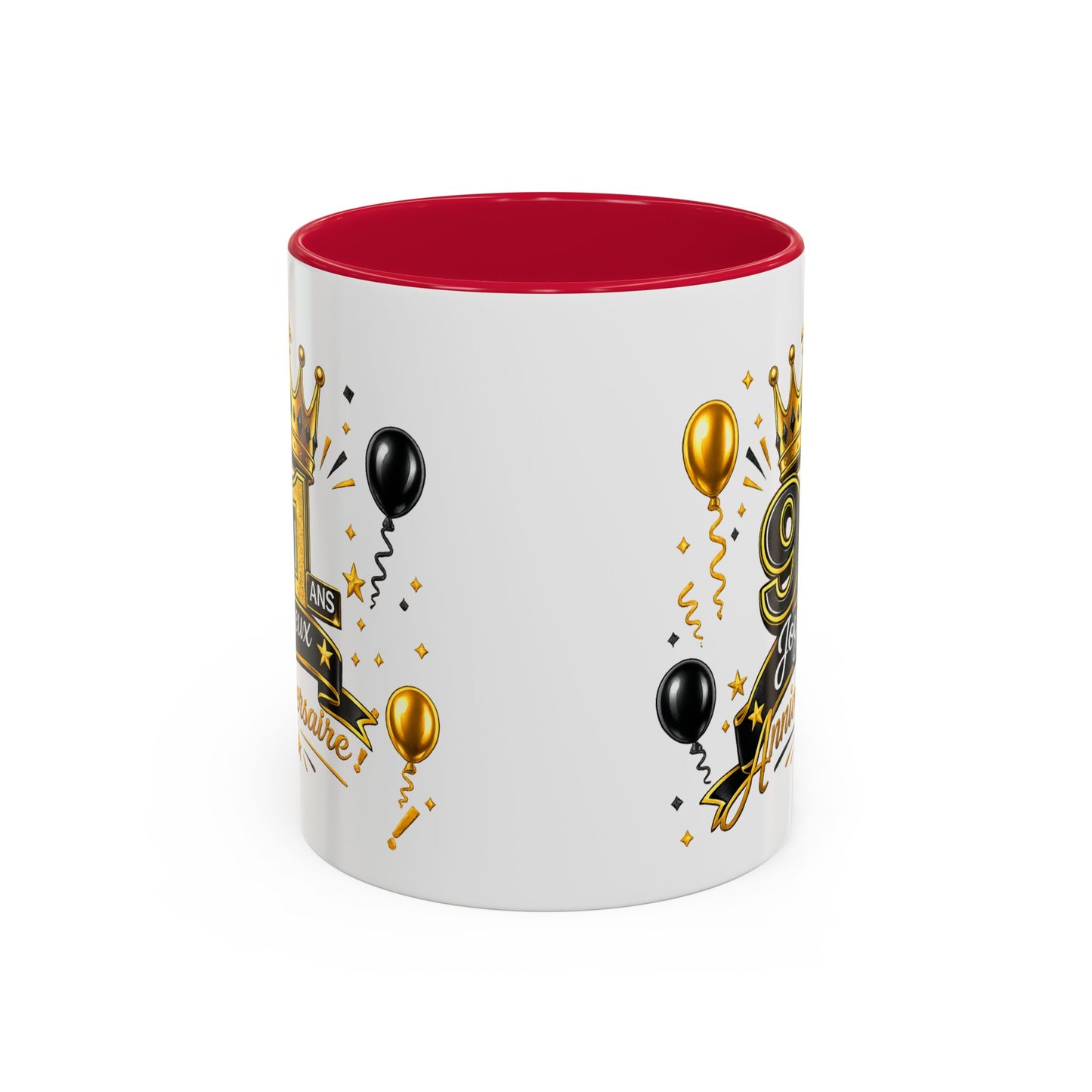 Mug Joyeux 91 Ans – Tasse Anniversaire 91 Ans – Cadeau Original pour Femme Homme – Idée Cadeau 91e Anniversaire