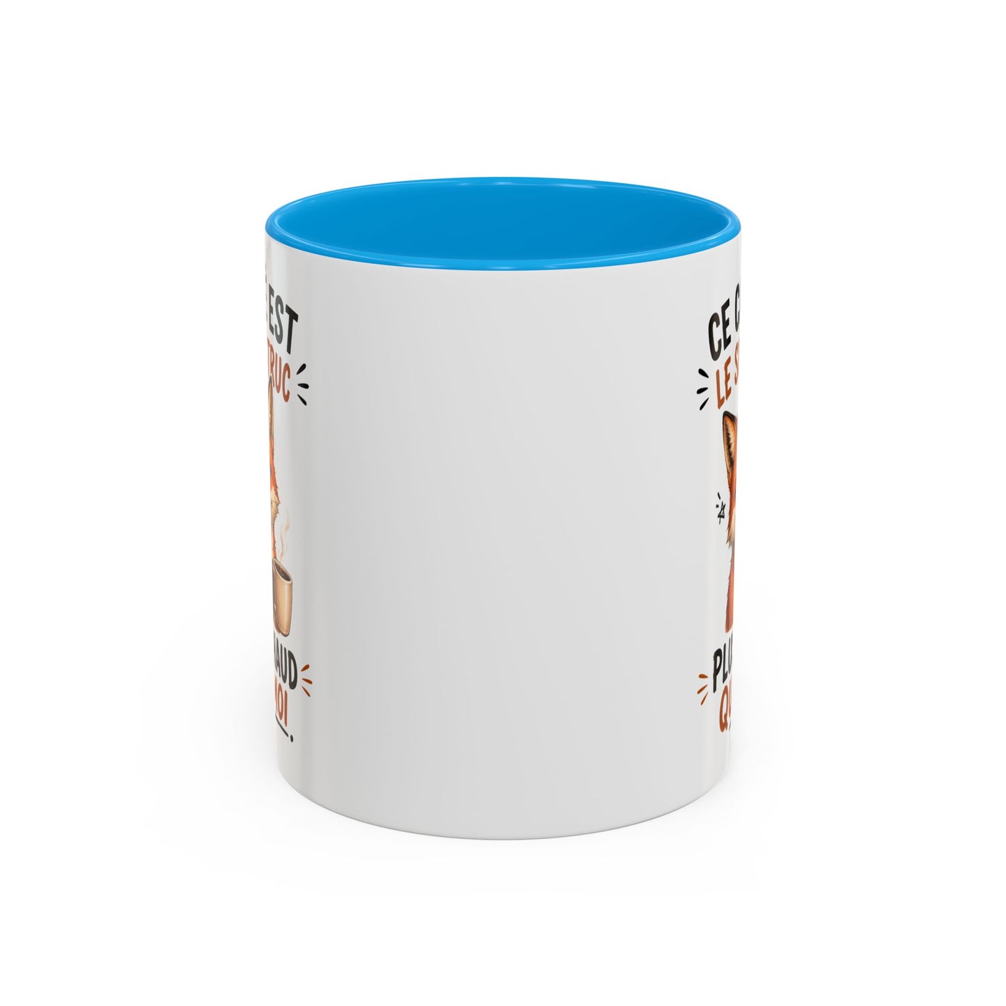 Tasse Ce Café Est Le Seul Truc Plus Chaud Que Moi – Mug Humour Renard et Café – Cadeau Original 325ml