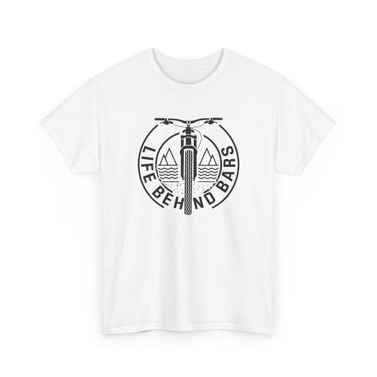 Tee-Shirt Homme et Femme VTT – Vélo Guidon Montagne Cyclisme – Cadeau Original pour Cycliste Passionné de Mountain Bike