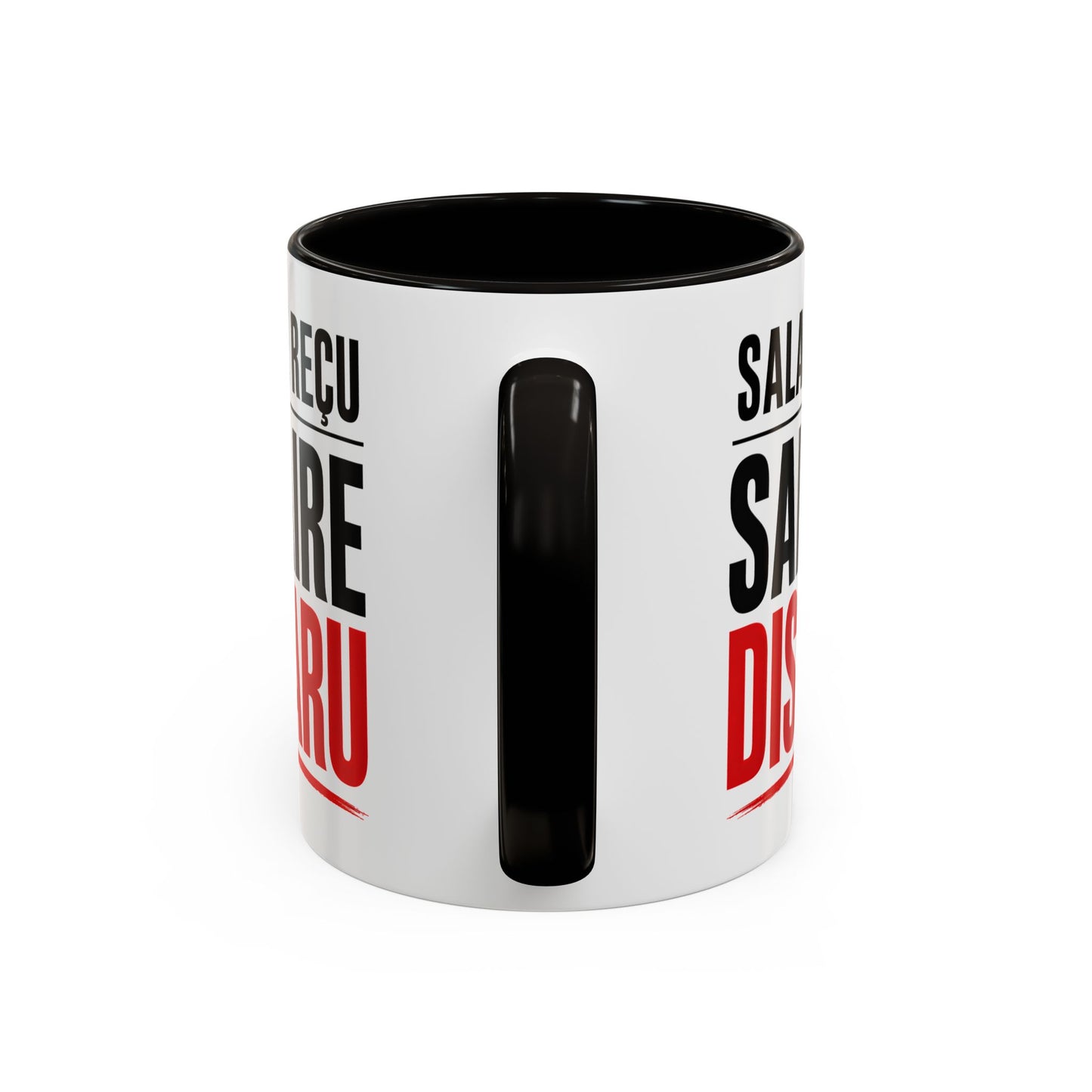 Mug Drôle Argent et Travail – Salaire Reçu Salaire Disparu – Cadeau Humour Bureau Collègue 325ml