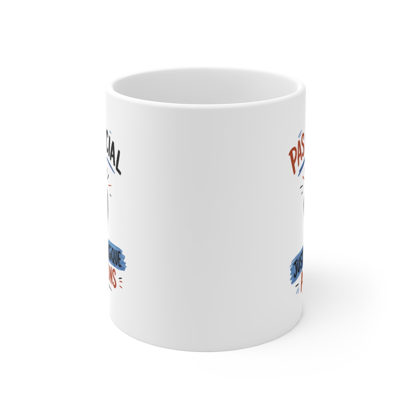 Mug Humour Pas Associal – Tasse Drôle Caractère – Cadeau Original Homme Femme – Humour Sarcastique et Décalé