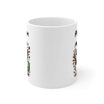 Tasse Personnalisable Crocodile Sorcier Café – Mug Prénom Halloween Mignon 325ml – Cadeau Original Animaux