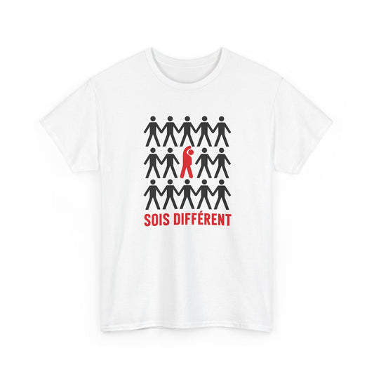T-Shirt Homme et Femme Motivation – Originalité Confiance en Soi Individualité – Cadeau Inspirant