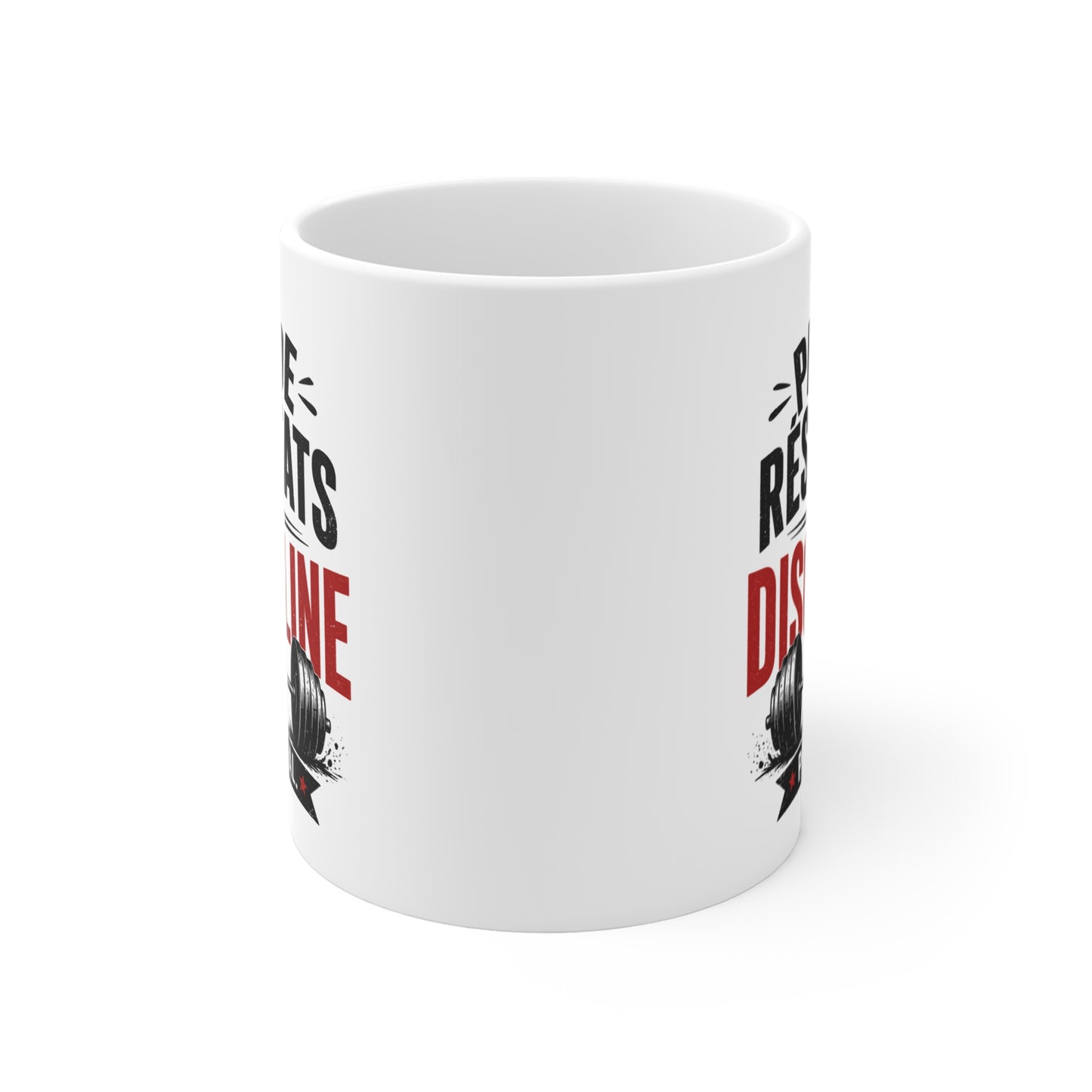 Tasse Pas De Résultats Sans Discipline – Mug Motivation Musculation Vintage – Cadeau Fitness Homme Femme 325ml
