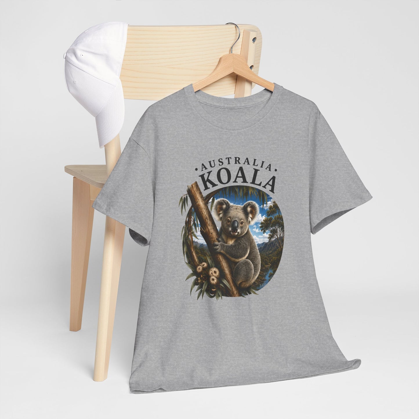 Tee Shirt Homme et Femme Koala Australie Animal Sauvage Nature Forêt Australienne Voyage Cadeau Passionné Animaux
